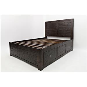 King Storage Bed